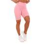 Ženske kratke biciklističke hlače Pink - GymBeam