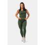 Ženske tajice Sporty Smart Pocket High-Waist Dark Green - NEBBIA