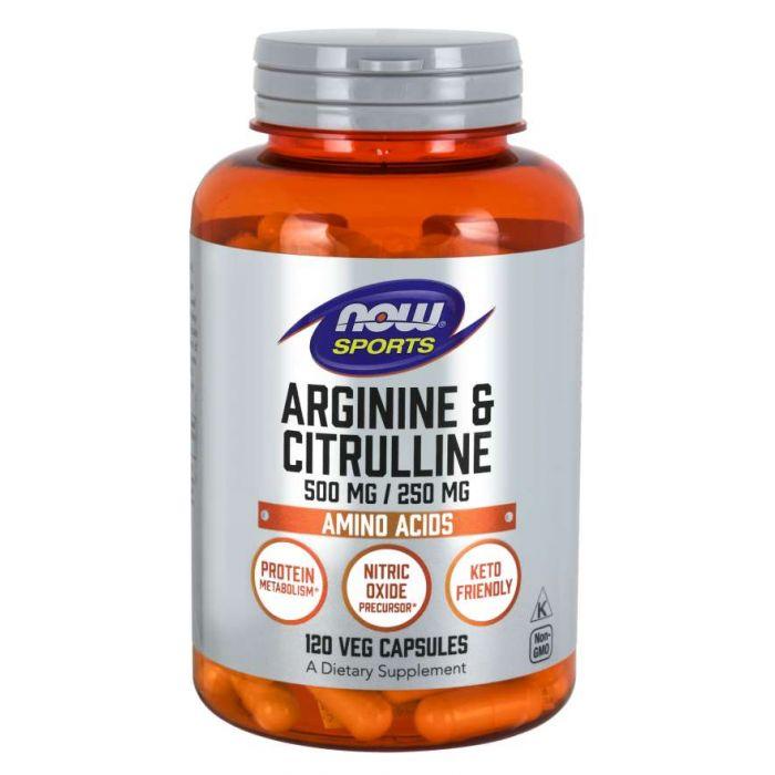 Arginin & Citrulin – NOW Foods