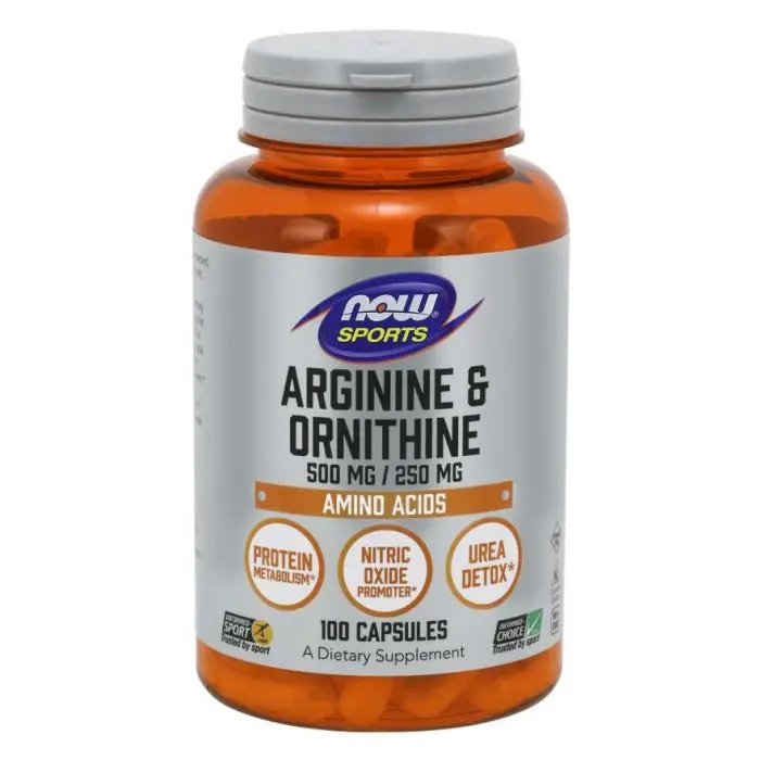 Arginin & Ornitin – NOW Foods