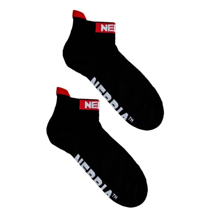 Ankle Socks Smash It Black - NEBBIA