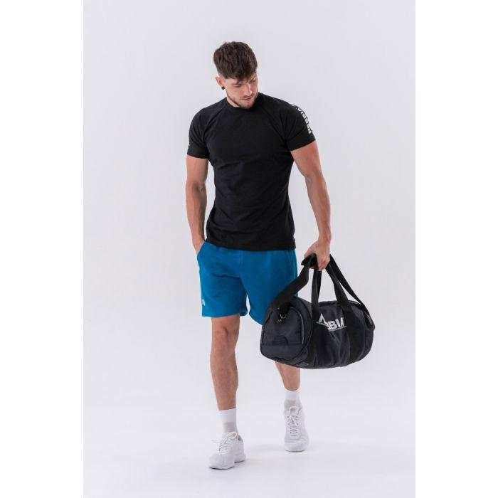 Muška majica Sporty Fit Essentials Black - NEBBIA