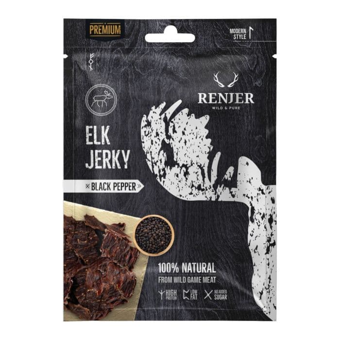 Sušeno meso losa Elk Jerky - Renjer