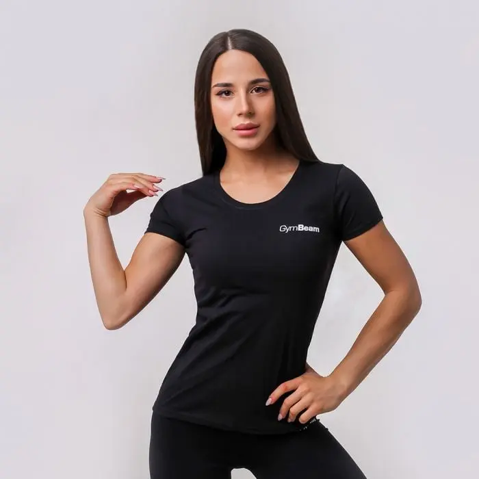 GymBeam Womens T-shirt Basic Black