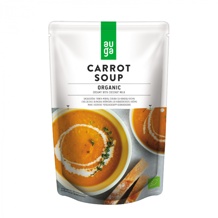 Carrot soup creamy - Auga