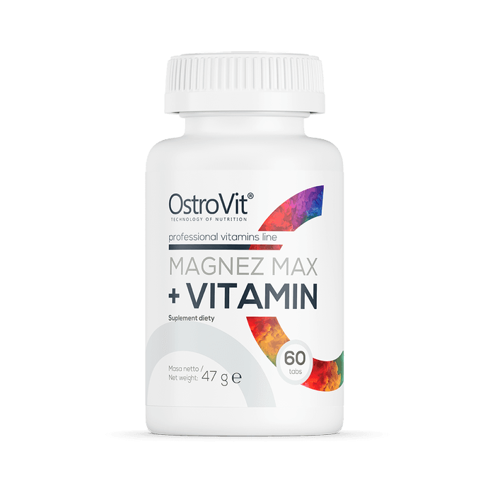 Magnez MAX + Vitamin - OstroVit