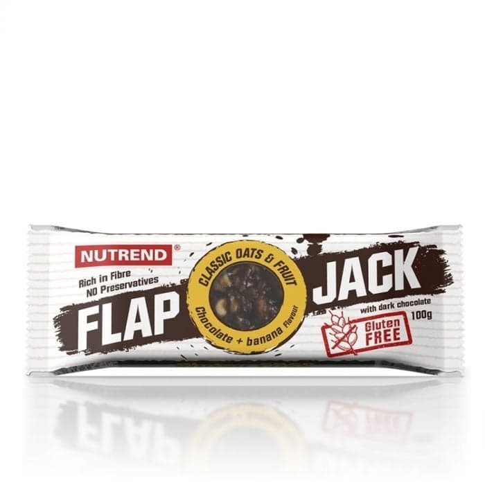 Čokoladica FlapJack 100 g - Nutrend 100 g - čokolada-banana