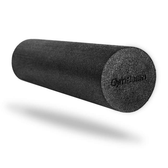 Pjenasti valjak za vježbanje crni - GymBeam