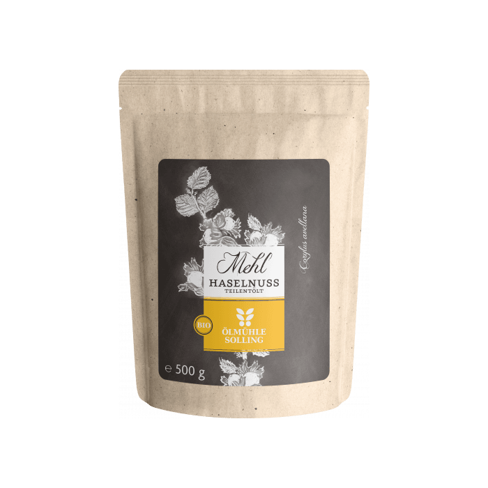 BIO Hazelnut Flour Partly De-Oiled - Ölmühle Solling