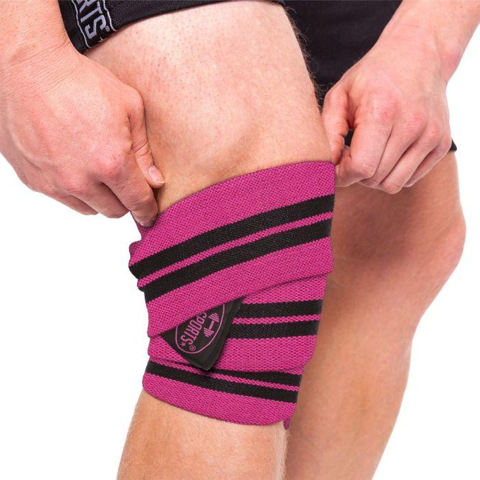 Bandaža za koljeno Pink & Black - C.P. Sports