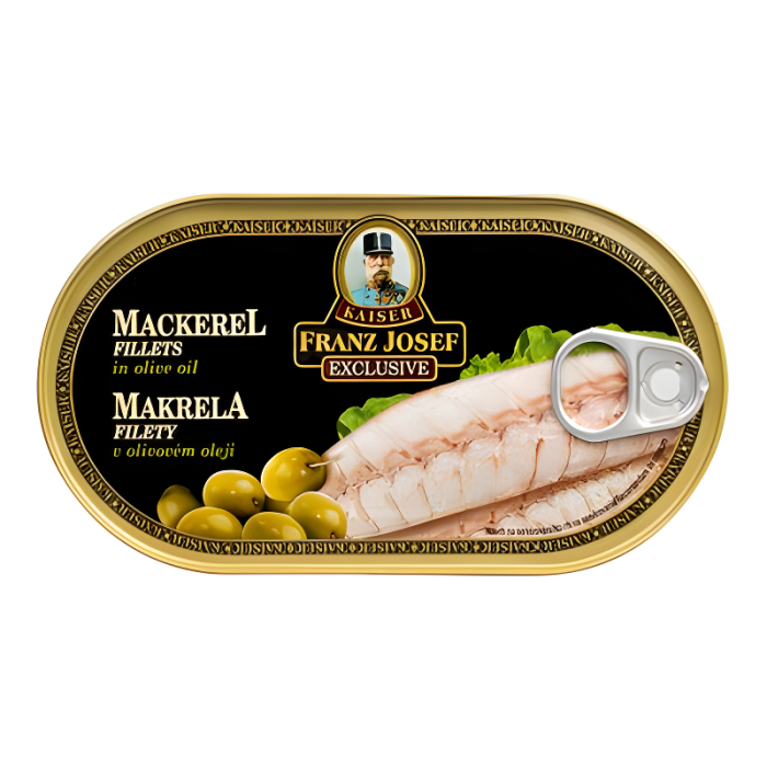  Mackerel Fillets in Olive Oil - Franz Josef Kaiser