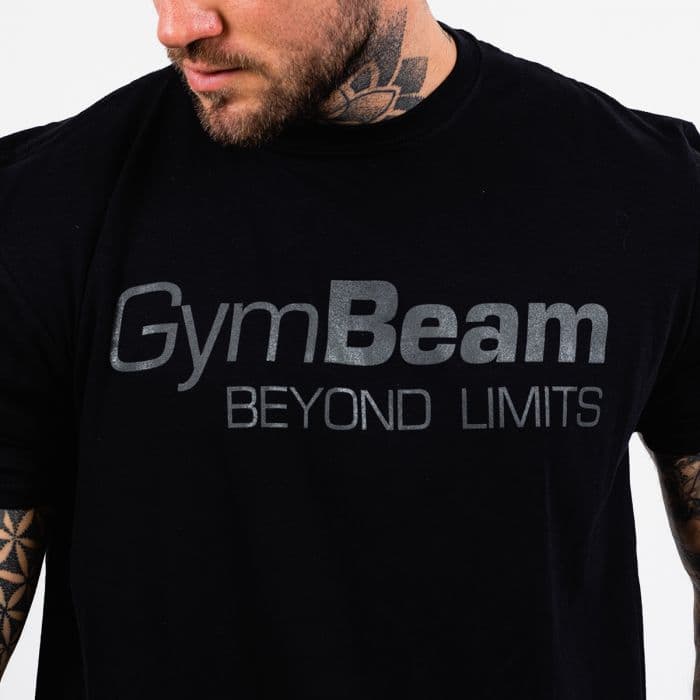 Majica Beyond Limits Black - GymBeam