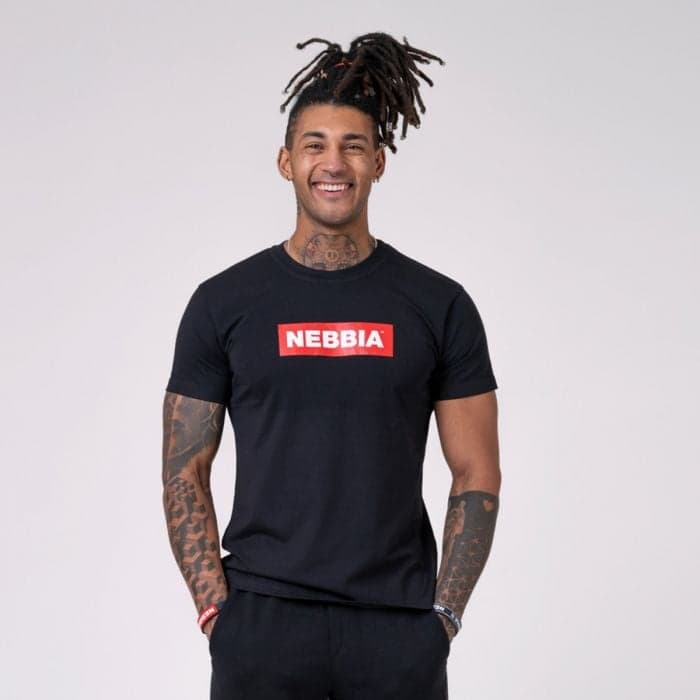 Muška Majica Basic Black - NEBBIA