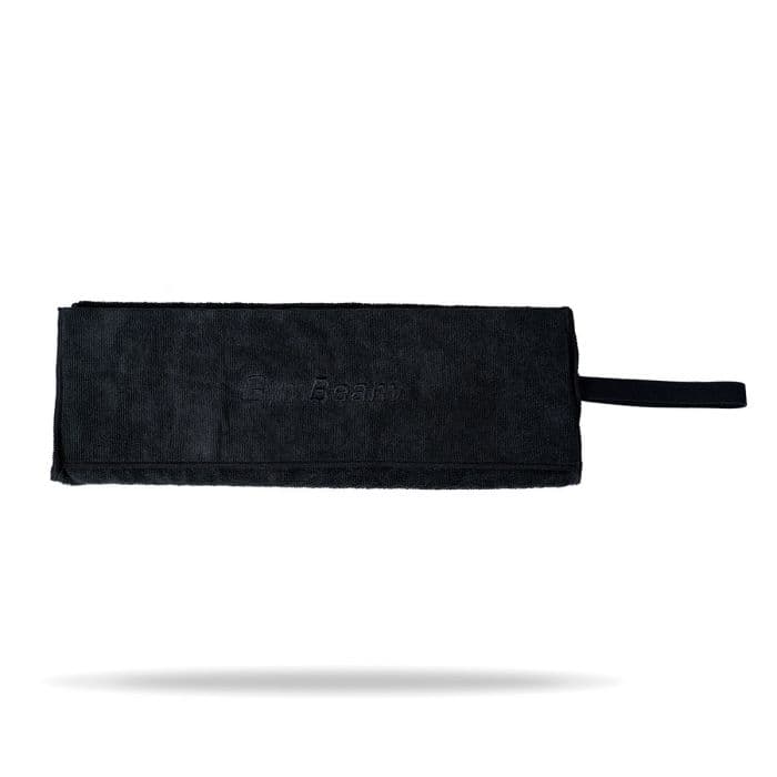 Sportski Ručnik Medium Black od Mikrovlakana - Gymbeam