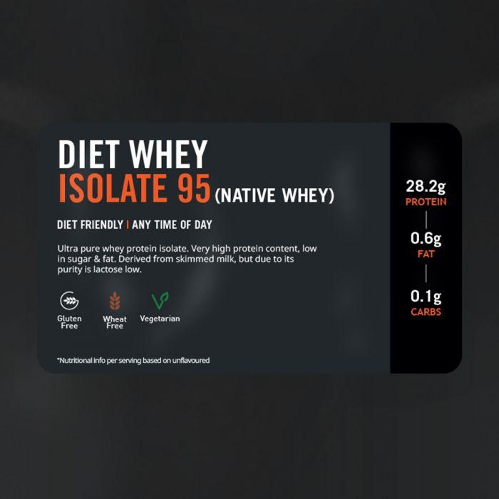Diet Whey Isolate 95 - The Protein Works