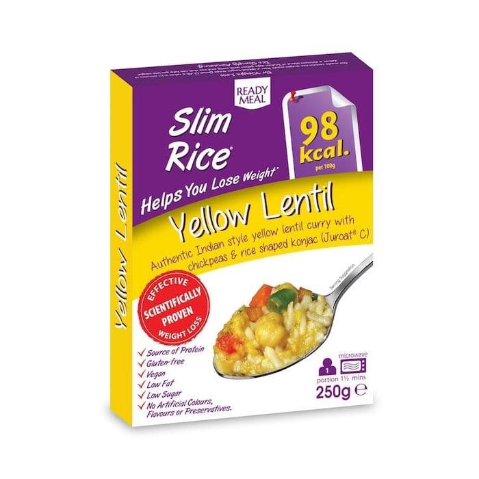 Zamjenski obrok Slim Rice Žuta Leća 250 g - Slim Pasta