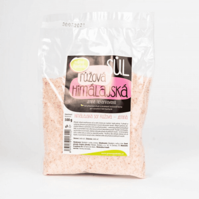 Himalajska ružičasta sol 500 g - Green Apotheke