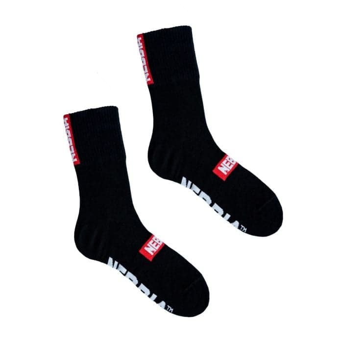 3/4 Socks Extra Mile Black - NEBBIA
