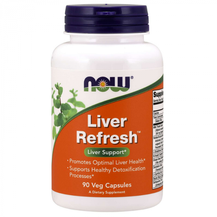 Potpora jetri Liver refresh - NOW Foods