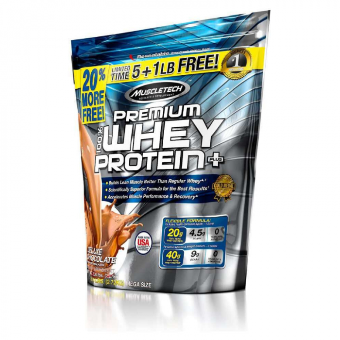 Protein 100% Premium Whey Protein Plus - MuscleTech