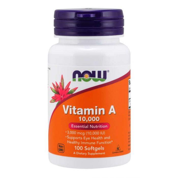 Vitamin A 10 000 IU - NOW Foods