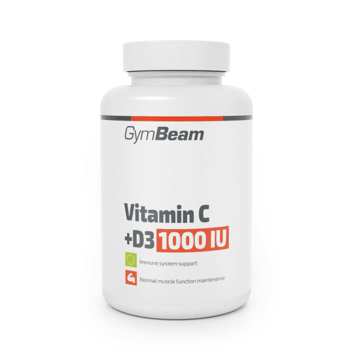 Vitamin C + D3 1000 IU - GymBeam