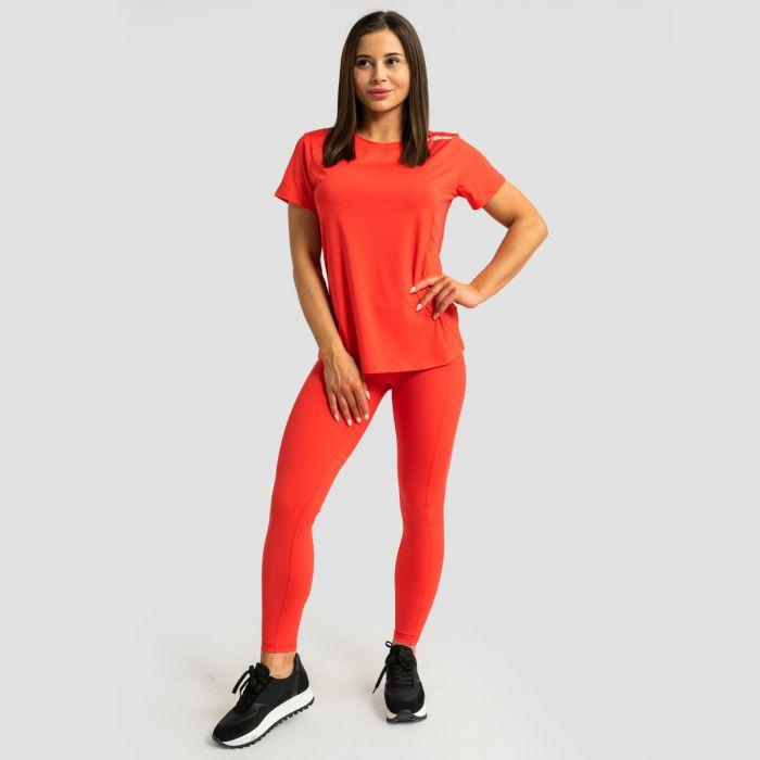 Women‘s Limitless T-shirt Hot Red - GymBeam