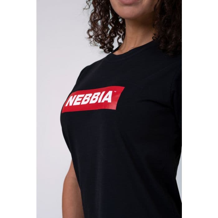 Ženska Majica Basic Black - NEBBIA