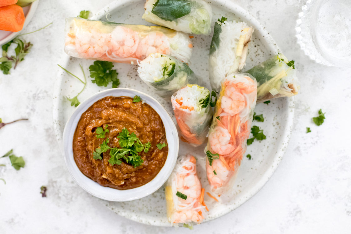 Zdravi recept: Brze proljetne rolice s povrćem i kozicama