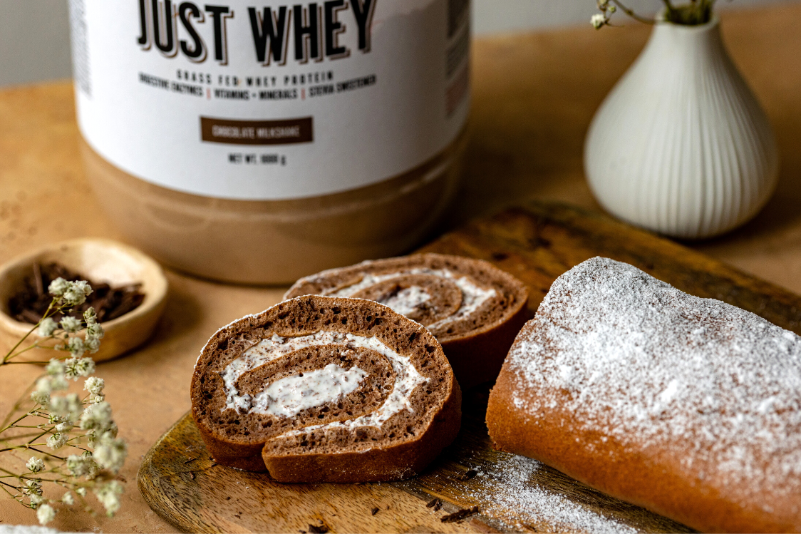 Kakao rolada s kremom od stracciatelle