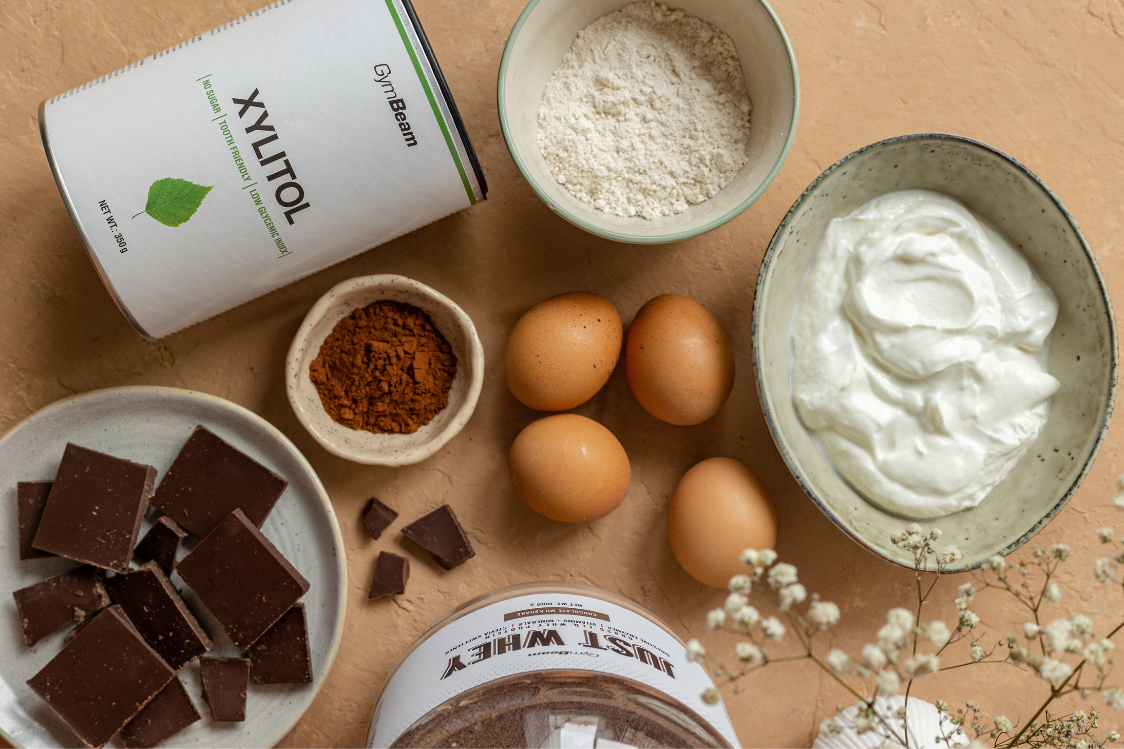 Kakao rolada s nadjevom od stracciatelle - sastojci