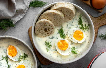 Fitness recept: Umak od kopra s proteinskim knedlama od češkog hljeba