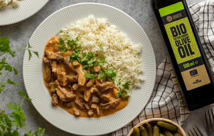 Fitness recept: govedina Stroganoff