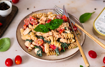 Fitness recept: Kremasta tjestenina s lososom