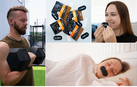 Trake za nos i usta: bolje spavajte, lakše dišite, učinkovitije trenirajte!