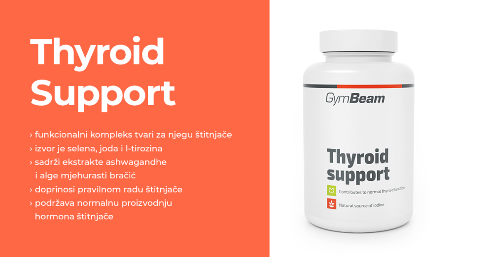 Potpora štitnjači - GymBeam