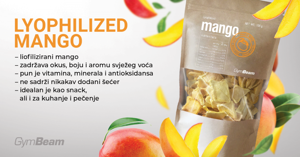 Liofilizirani Mango - GymBeam