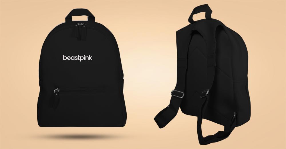 Ruksak Bliss Black - BeastPink