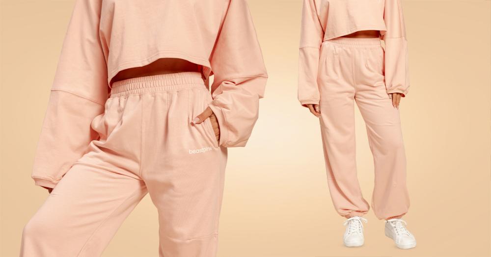 Ženske Bliss Joggers Ružičaste - BeastPink