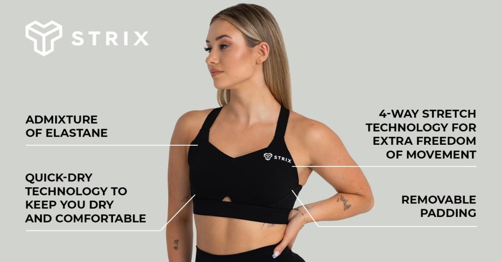 Sports Bra Black - STRIX
