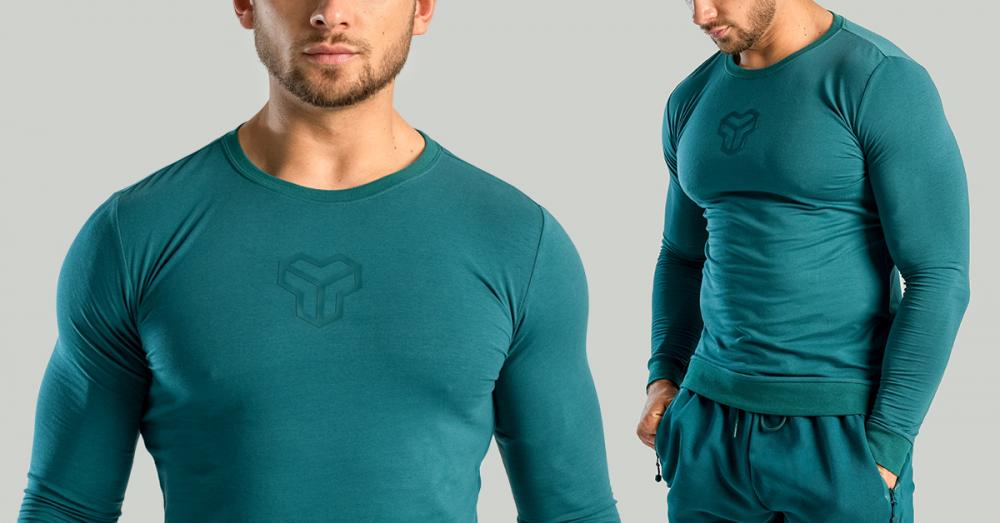 Essential Long Sleeve T-Shirt Deep Teal - STRIX