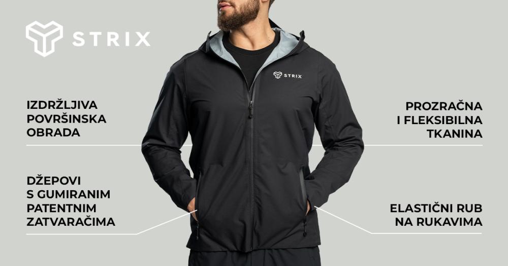 Muška Vertex jakna crna - STRIX