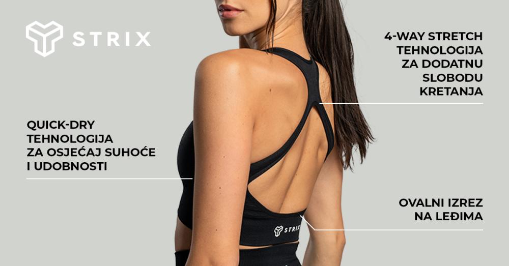 Bešavni sportski grudnjak Moss - STRIX