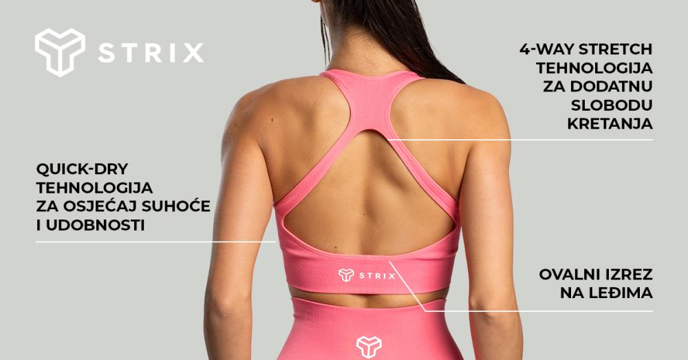 Bešavni sportski grudnjak Moss - STRIX