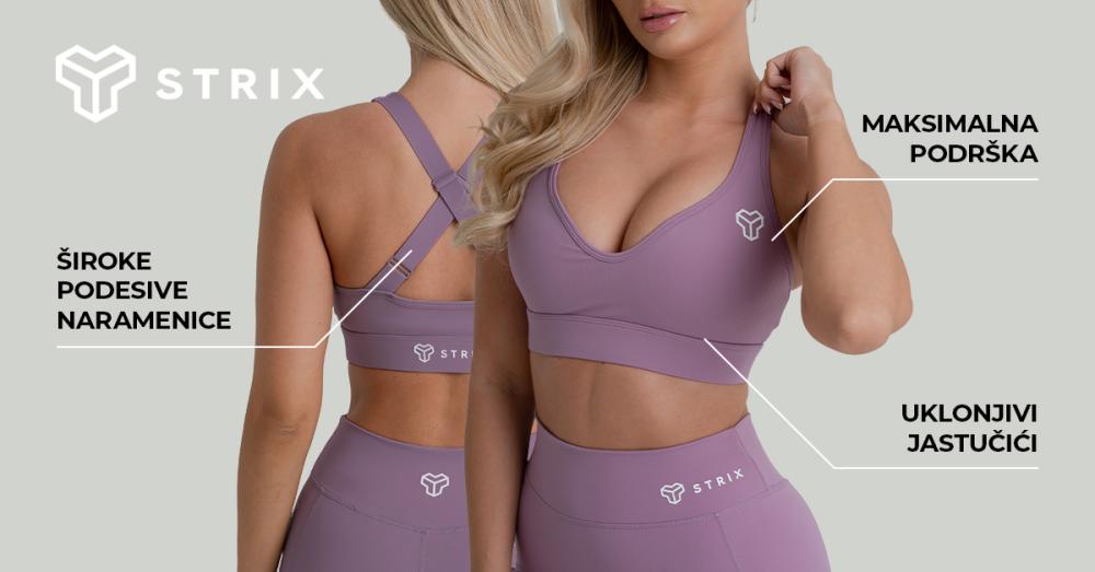 ZOA Sportski grudnjak Crni - STRIX