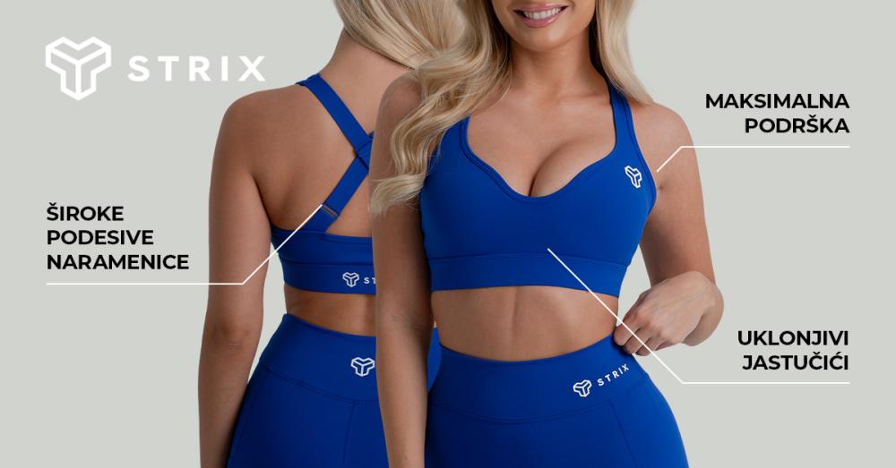 ZOA Sportski grudnjak Crni - STRIX