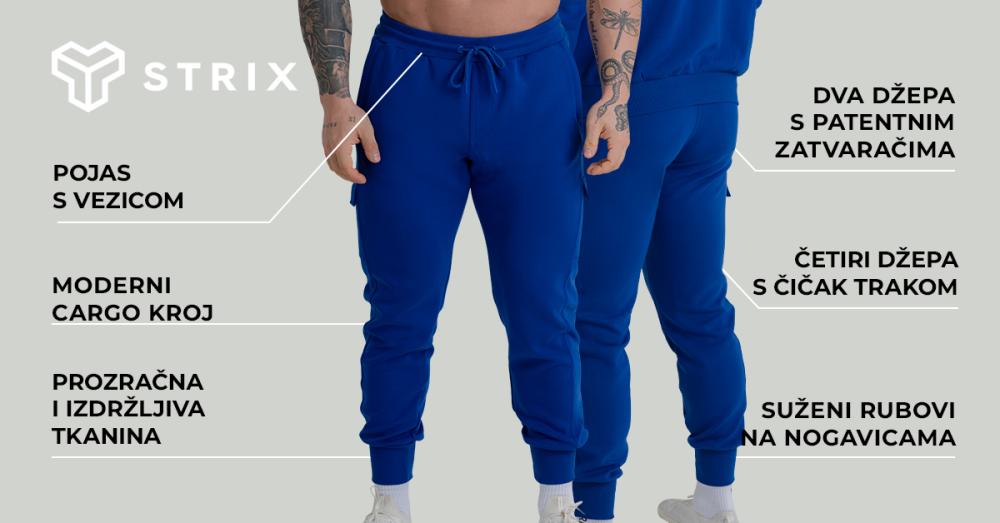 ZOA Joggers crne - STRIX