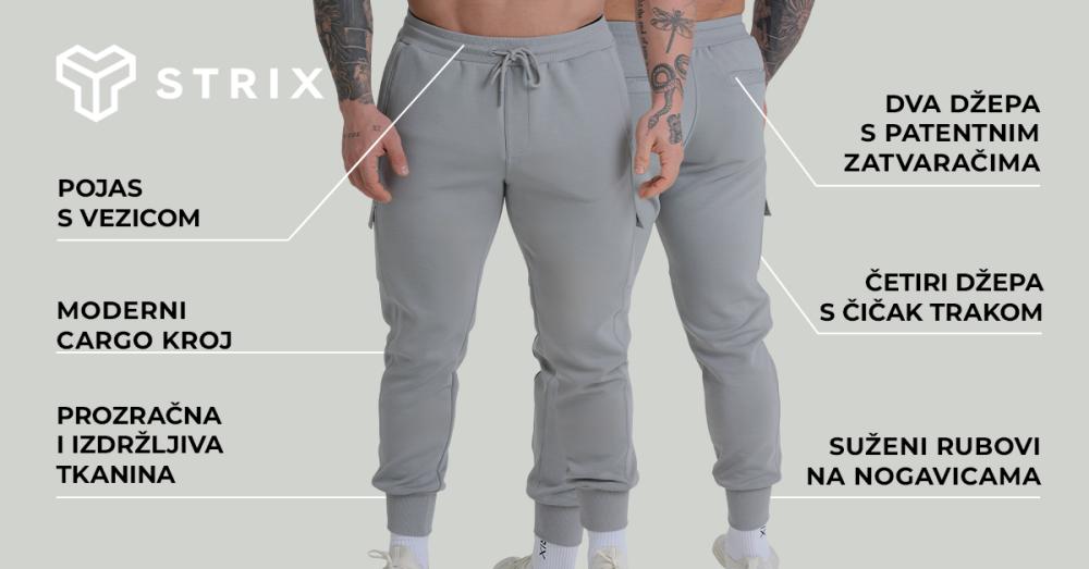 ZOA Joggers crne - STRIX