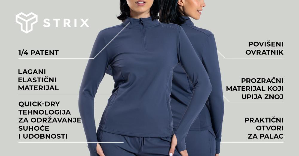 Ženska ULTRA sportska majica Agave - STRIX