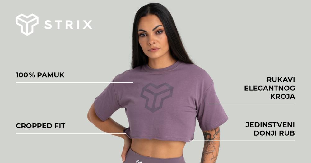 Ženski CropTop Taupe - STRIX